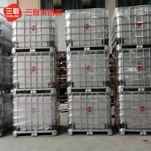 對于不銹鋼噸桶的研究和制造三聯(lián)一直處于上游狀態(tài) 對于不銹鋼噸桶的研究和制造三聯(lián)一直處于上游狀態(tài)